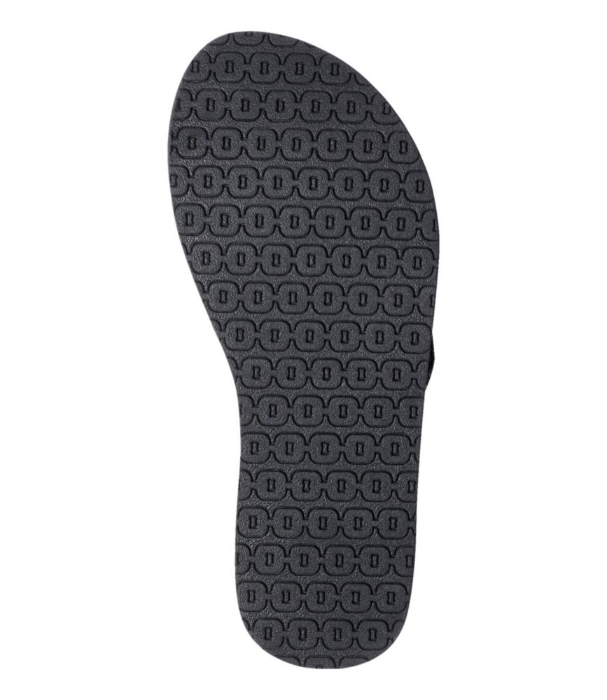 Women's Maine Isle Flip-Flops, Black, small image number 5