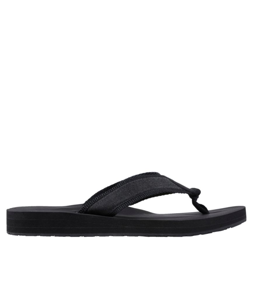 Women's Maine Isle Flip-Flops, Black, small image number 1