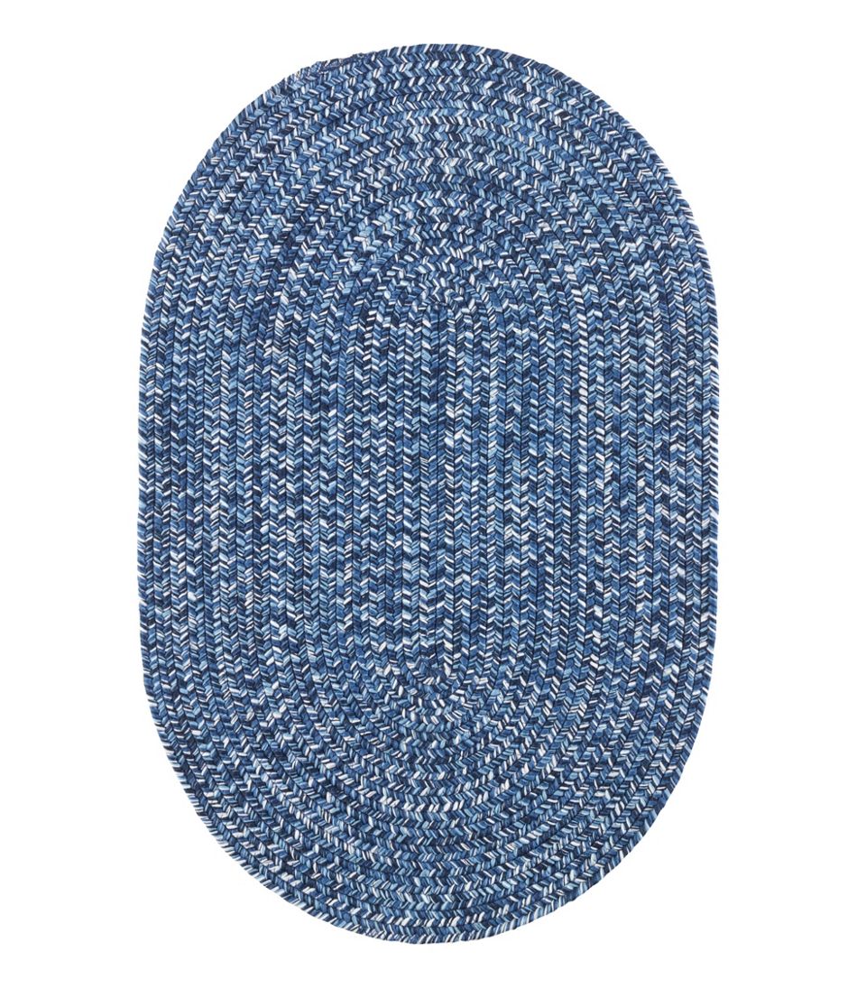 All Weather Braided Rug Concentric, Oval Braided Area Rugs