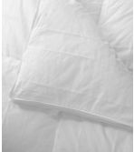 Sateen White Goose Down Comforter, Warm