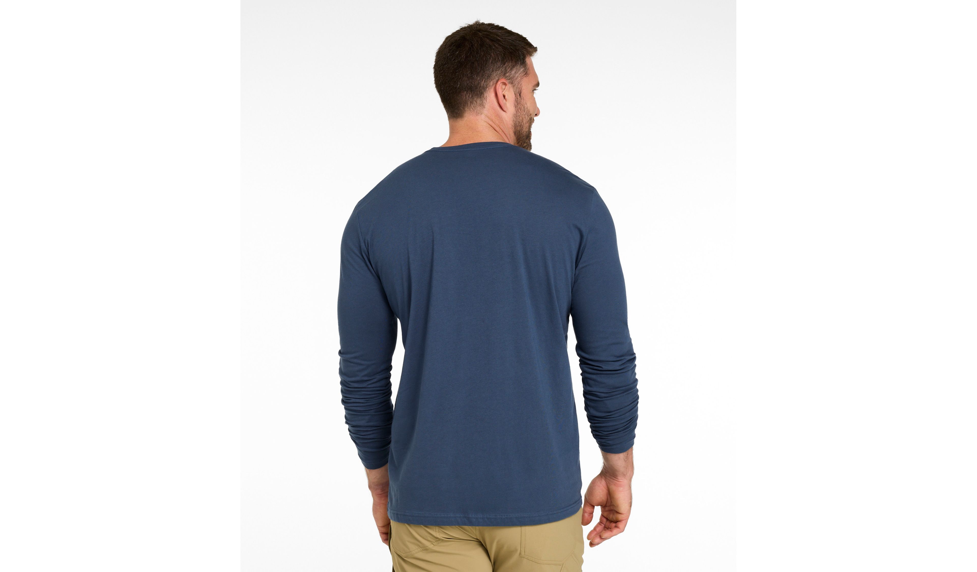 Men's MIF&W Tee, Long-Sleeve Brook Trout