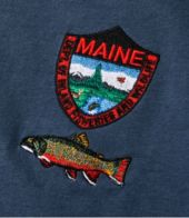 Men's MIF&W Tee, Long-Sleeve Brook Trout