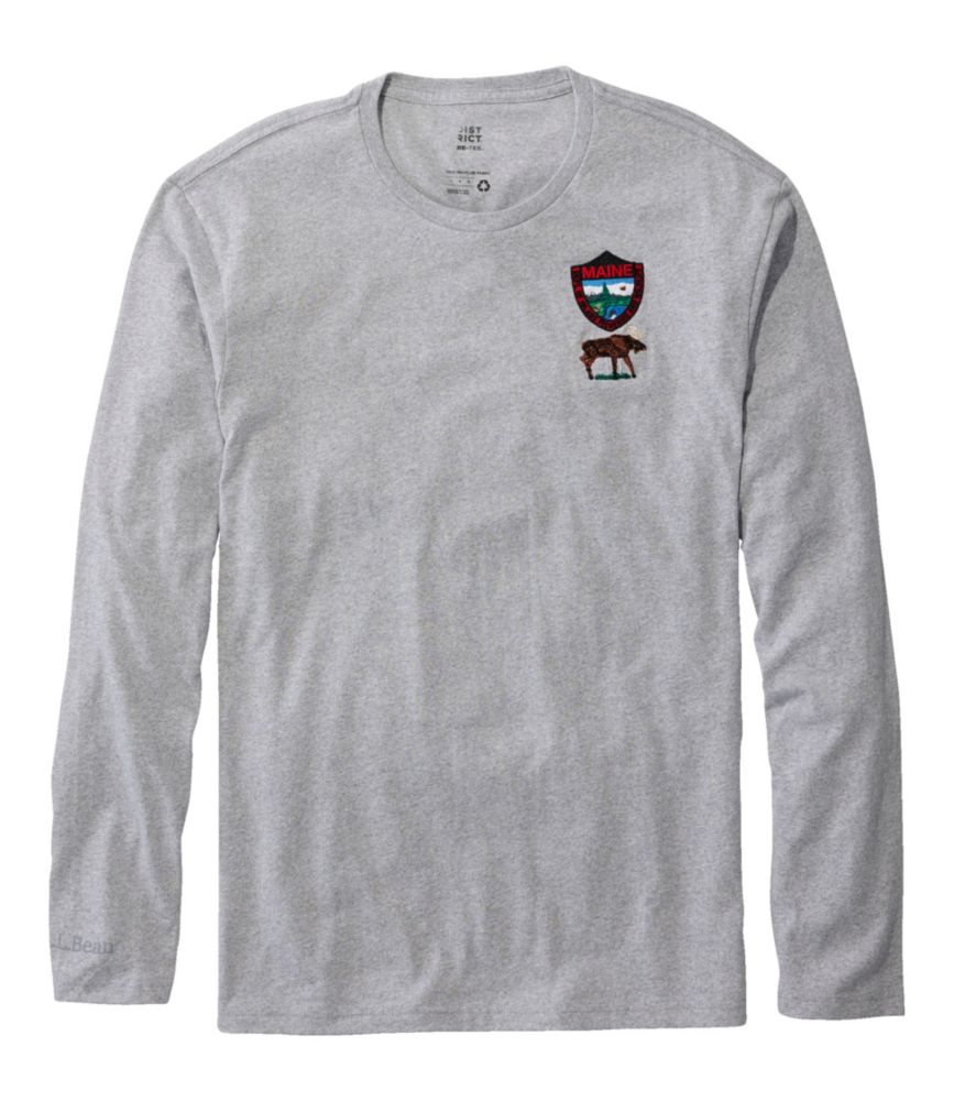 Men's MIF&W Tee, Long-Sleeve Moose