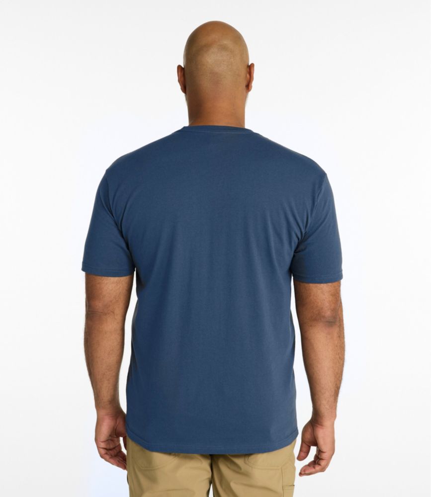 Men's MIF&W Tee, Short-Sleeve Brook Trout, Indigo, small image number 5