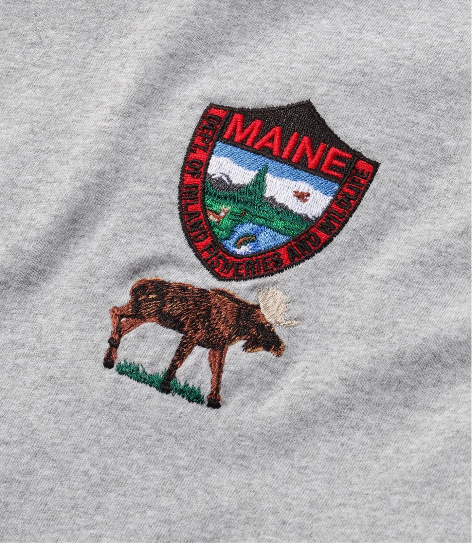 Men's Maine Inland Fisheries and Wildlife Tee, Moose