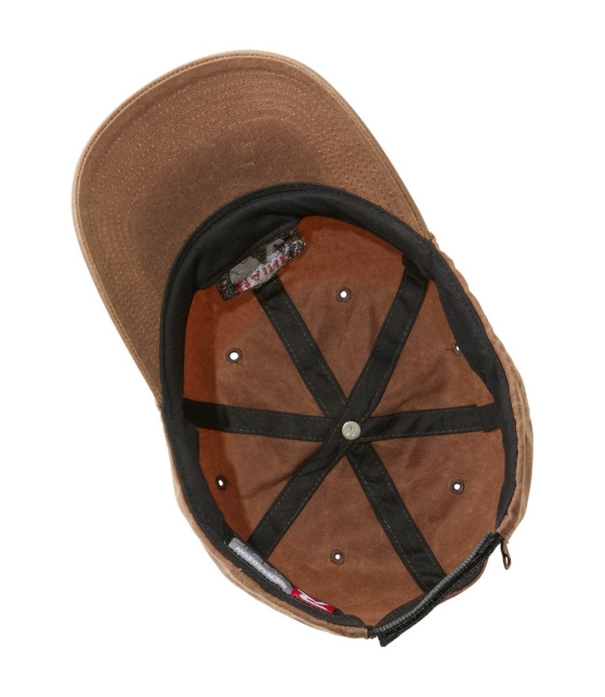 Adults' MIF&W Waxcloth Hat, Moose, Brown, small image number 4