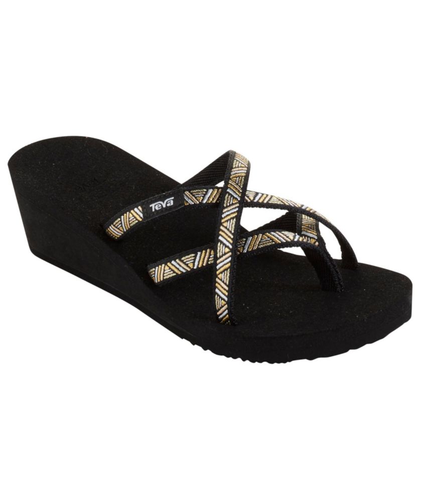 teva wedge flip flops