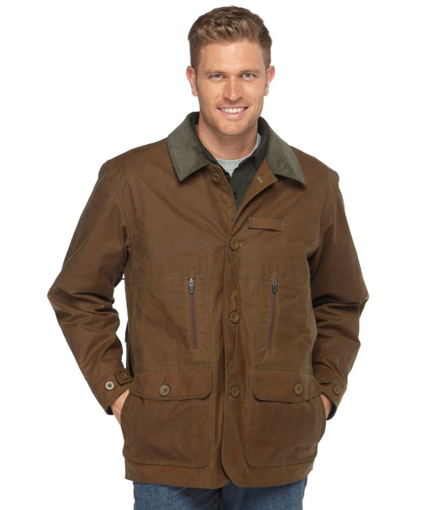 ll bean waxed cotton field coat