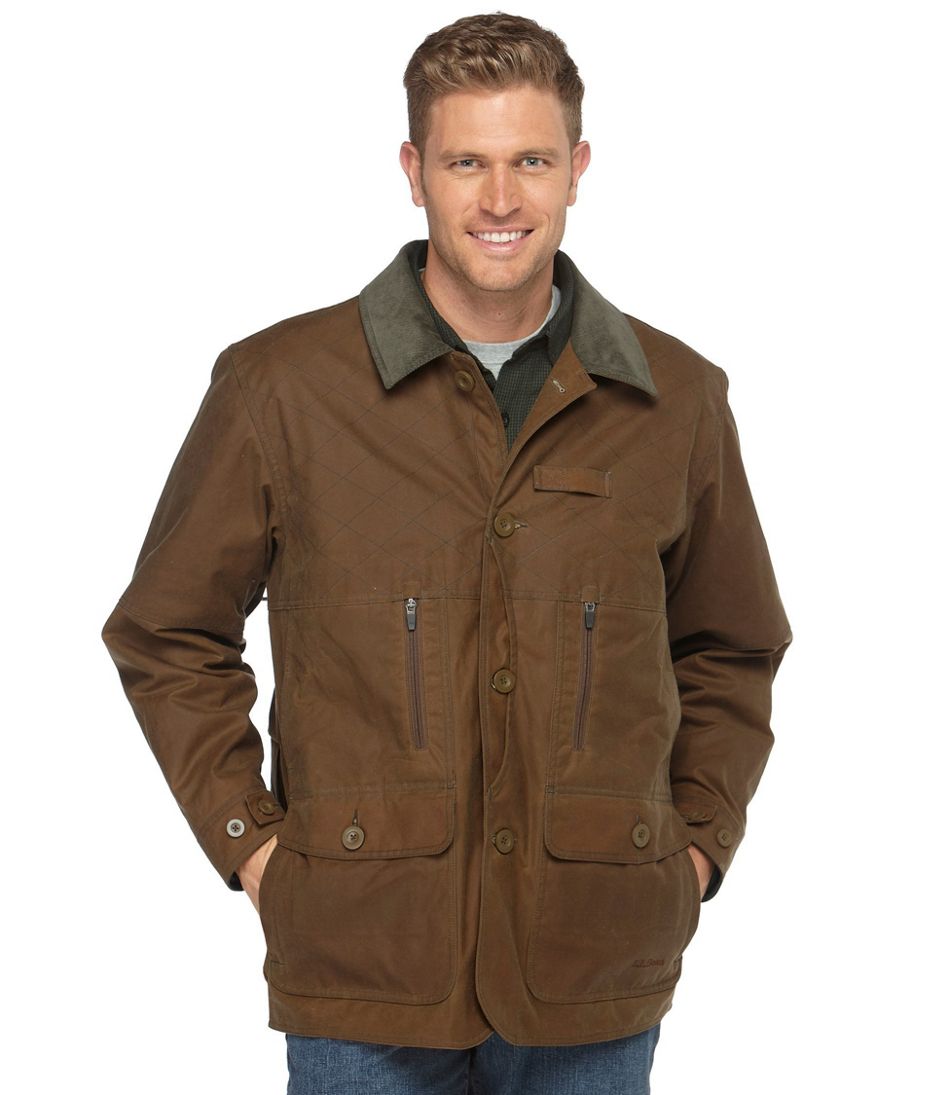 Men's Upland Hunter Field Coat, Waxed Cotton