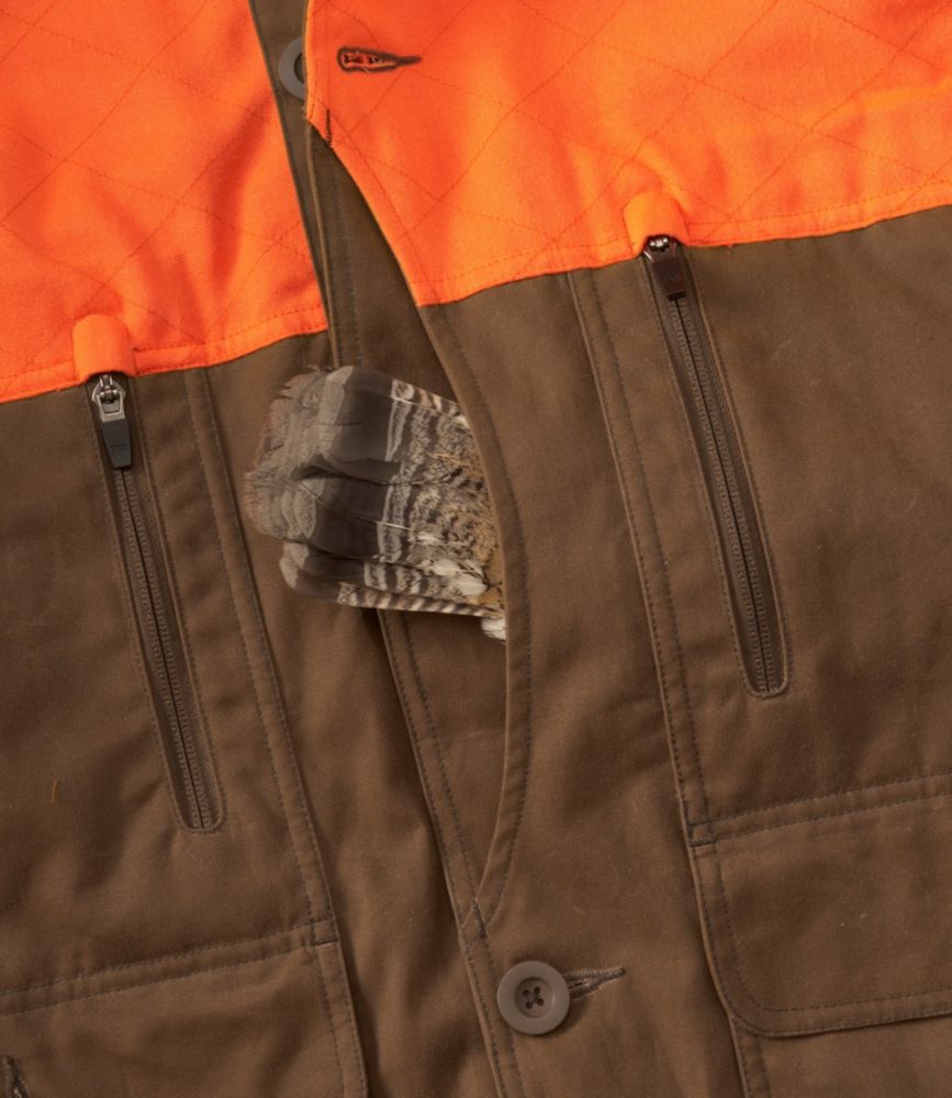 waxed cotton hunting jacket