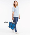 Everyday Lightweight Tote Bag, Nautical Blue, small image number 3