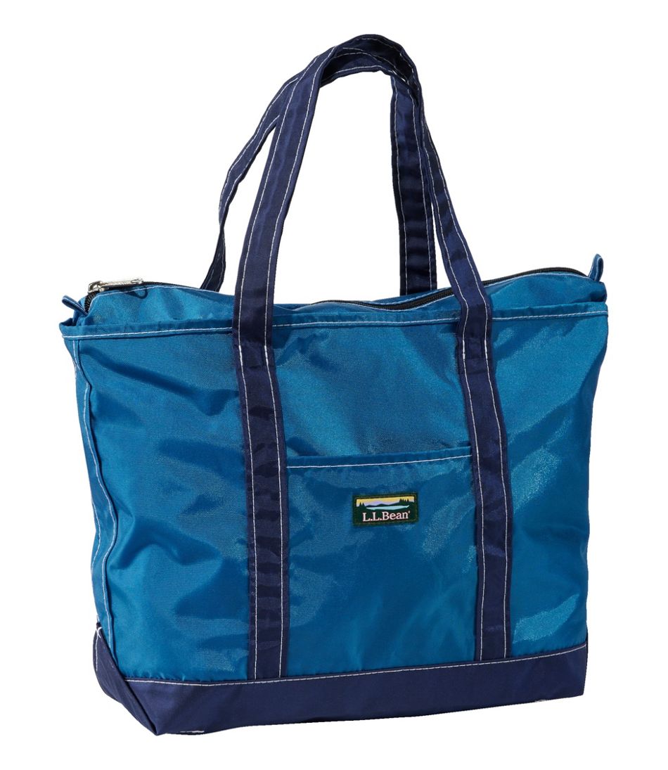 L.L.Bean Everyday Lightweight Tote Large Nautical Blue / NA
