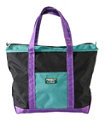 Everyday Lightweight Tote Bag, Black/Bright Purple, small image number 0