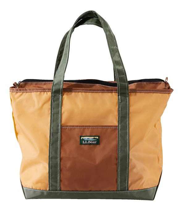 Everyday Lightweight Tote Bag, Nectarine/Deep Olive, large image number 0