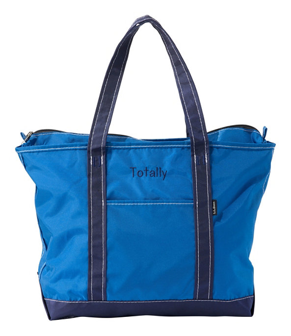 Everyday Lightweight Tote Bag, Large, Nautical Blue, large image number 5