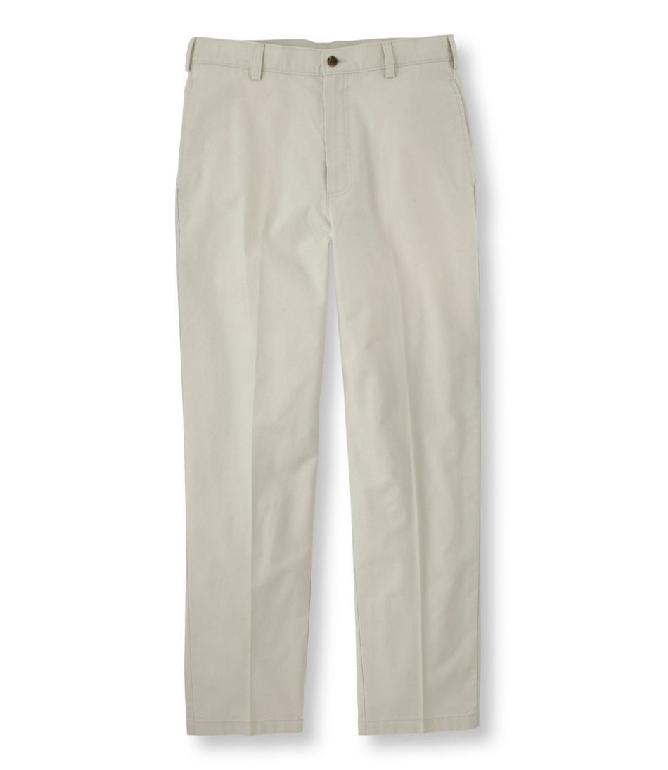 Men's Tropic-Weight Chino Pants, Natural Fit Plain Front
