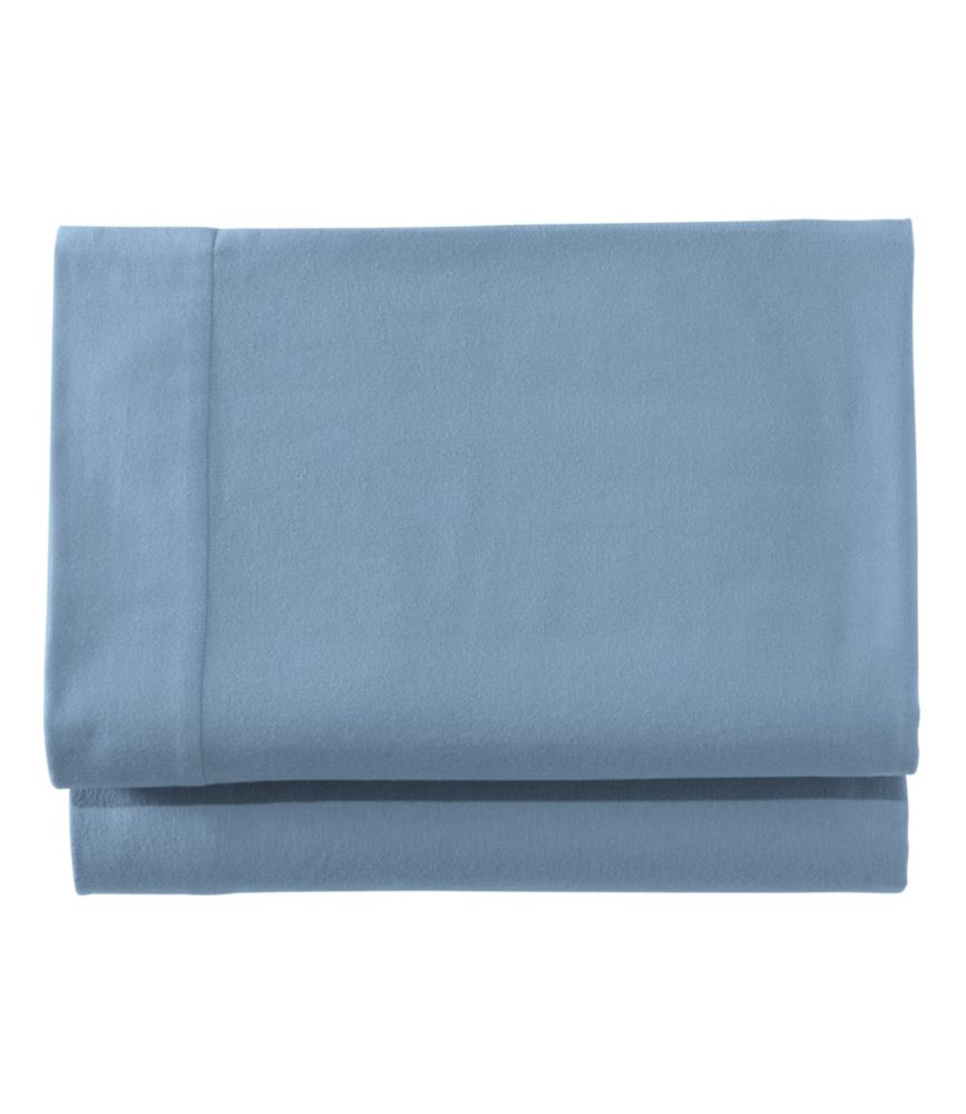 Ultrasoft Comfort Flannel Sheet, Fitted, Bay Blue, small image number 1