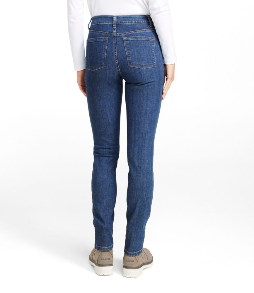 Women's True Shape Jeans, High-Rise Slim-Leg, Washed Indigo, small image number 3