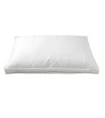 700-Fill-Power Sateen White Goose Down Pillow