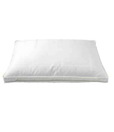 700-Fill-Power Sateen White Goose Down Pillow