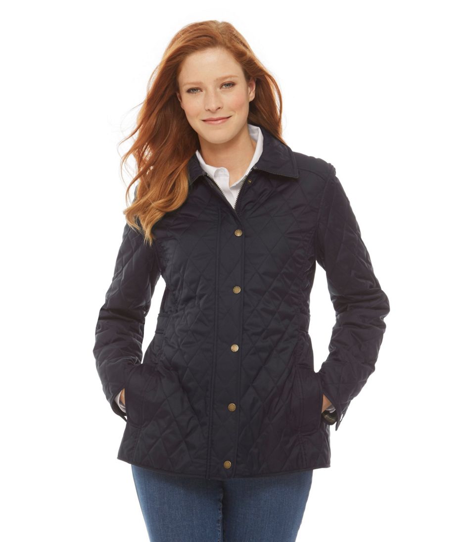 isolation flaske spisekammer Women's Quilted Riding Jacket | Casual Jackets at L.L.Bean