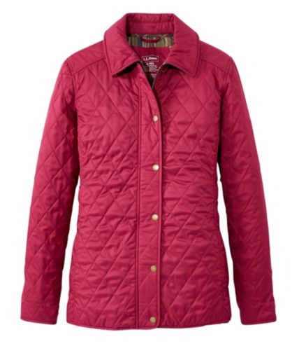 Ll bean womens quilted on sale jacket