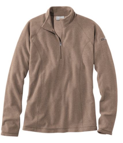 Ll bean fitness fleece quarter zip pullover sale