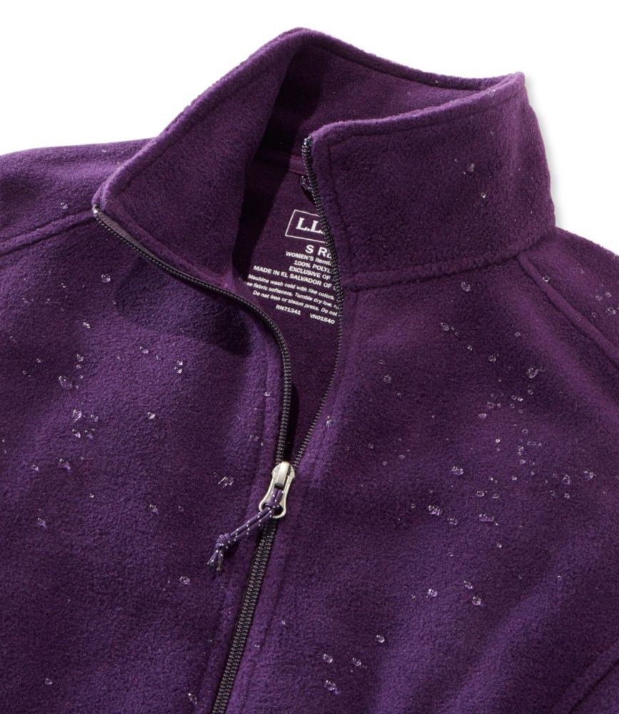 women's thin fleece jacket