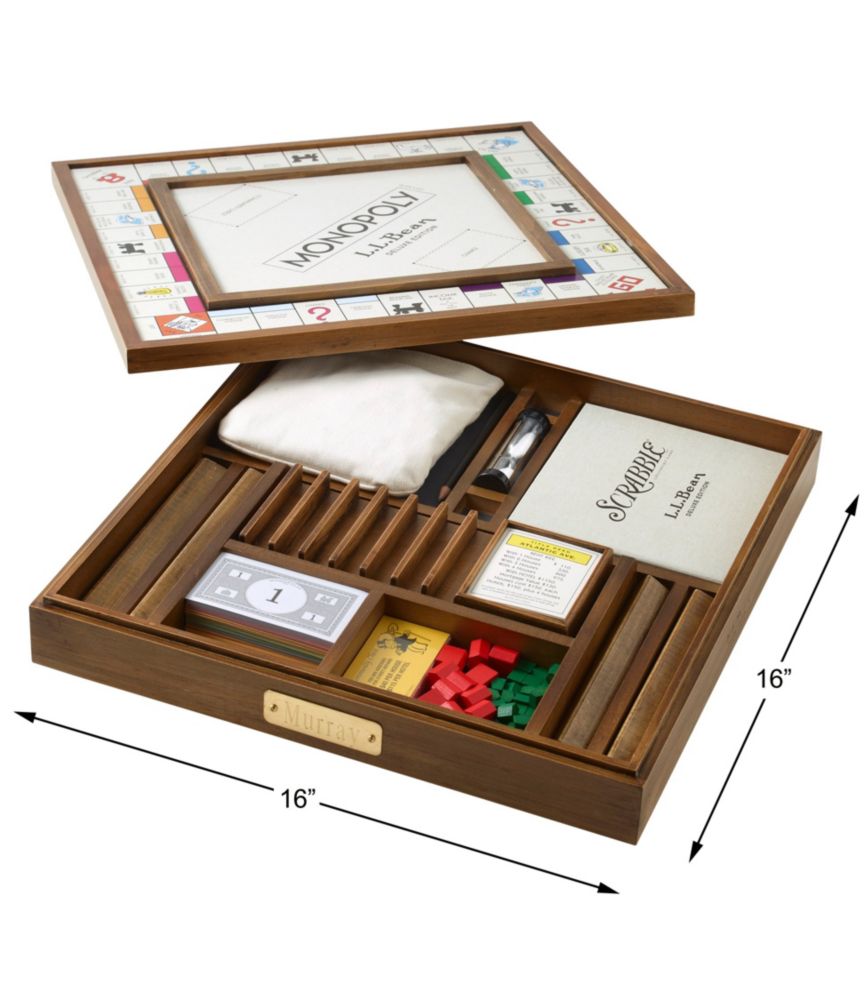 L.L.Bean Deluxe Scrabble/Monopoly