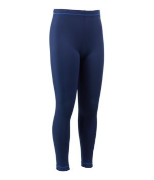 Kids Thermal Underwear Leggings: Base Layer Long Johns Pants, Organic  Virgin Wool 11-12 Years Blue Melange