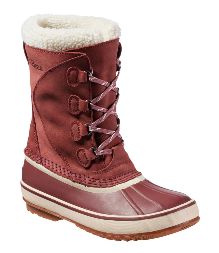 Women's L.L.Bean Snow Boots, Suede