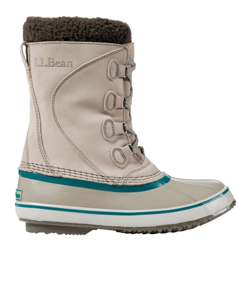 Women's L.L.Bean Snow Boots, Suede, Suede Leather/Rubber/Metal