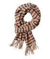 Irish Lambswool Scarf, Katahdin Khaki Plaid, small image number 0