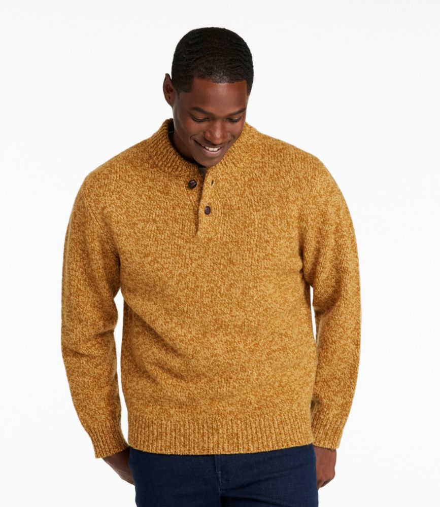 Men's L.L.Bean Classic Ragg Wool Sweater, Henley