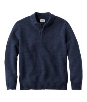 Men's L.L.Bean Classic Ragg Wool Sweater, Henley