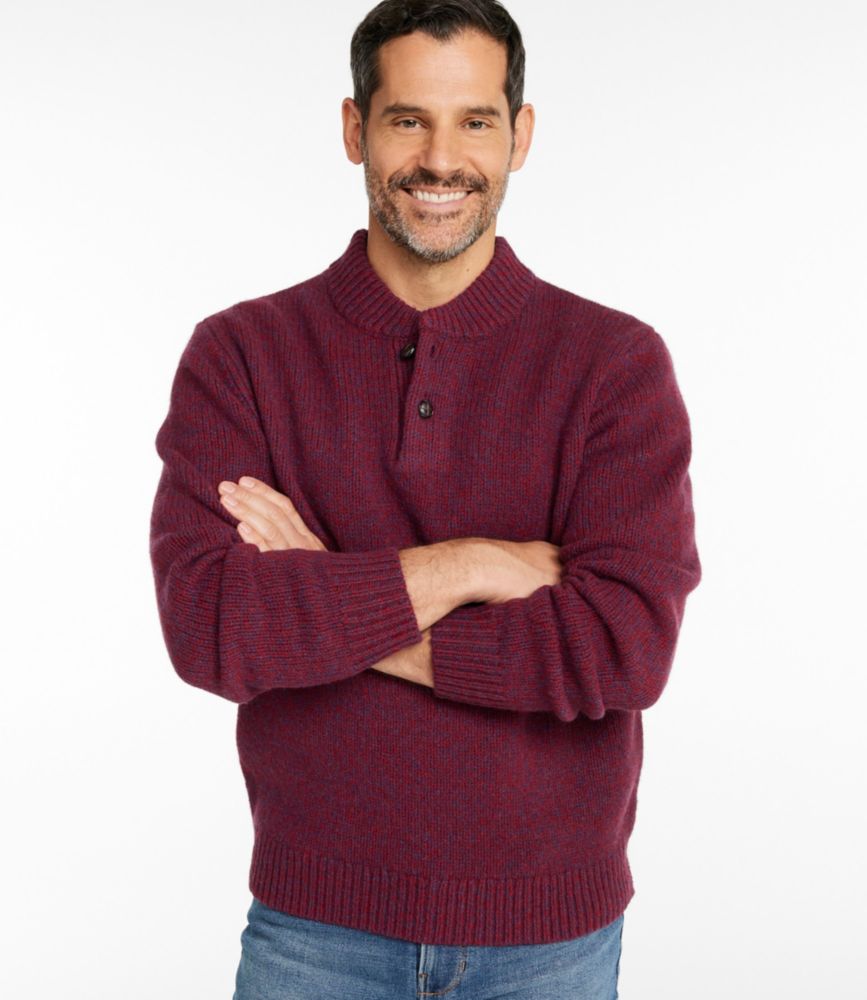 Men's L.L.Bean Classic Ragg Wool Sweater, Henley