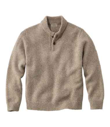 Men's L.L.Bean Classic Ragg Wool Sweater, Henley