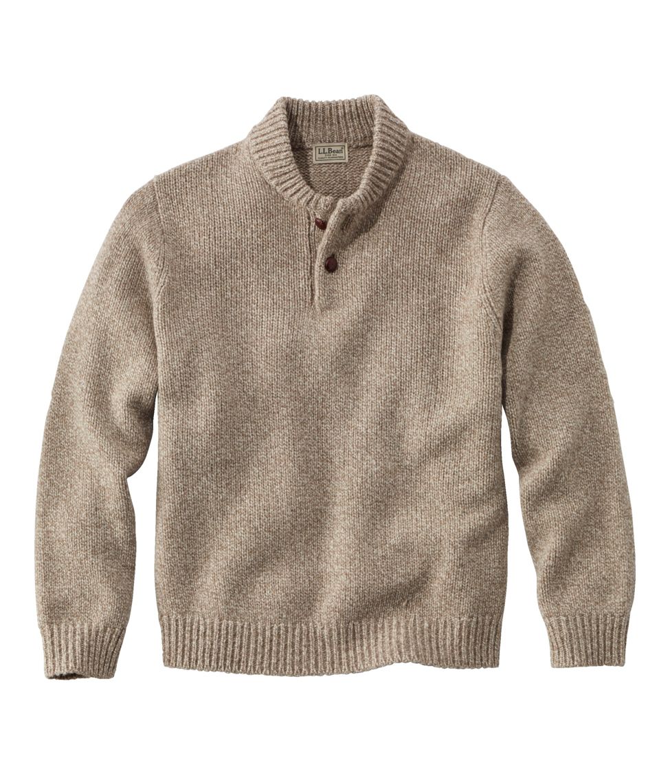 Men's Norrby Wool Sweater - Navy MEN'S