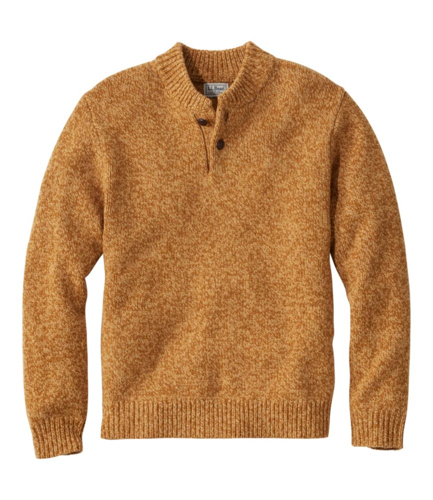 Men's L.L.Bean Classic Ragg Wool Sweater, Henley