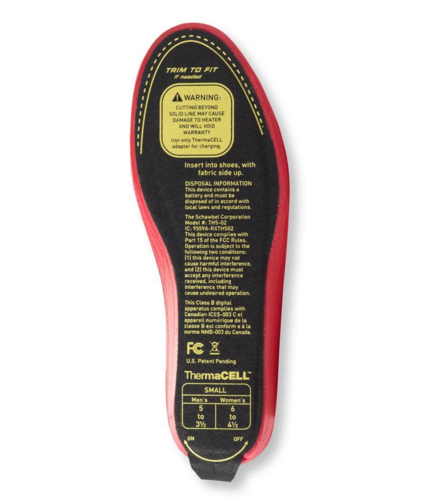 Adults' Thermacell Heated Insoles