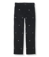 Mens embroidered holiday on sale pants