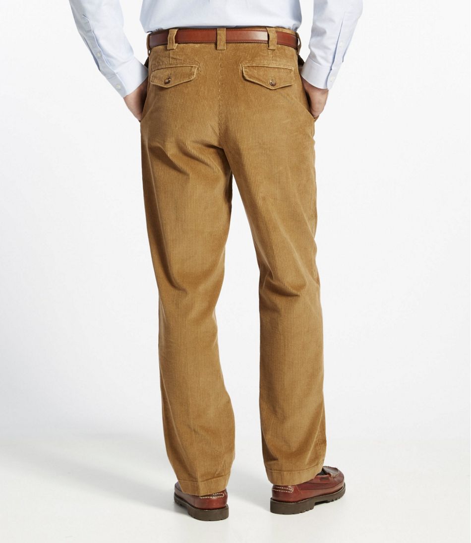 Men's Country Corduroy Trousers, Hidden Comfort Waist Plain Front | at ...
