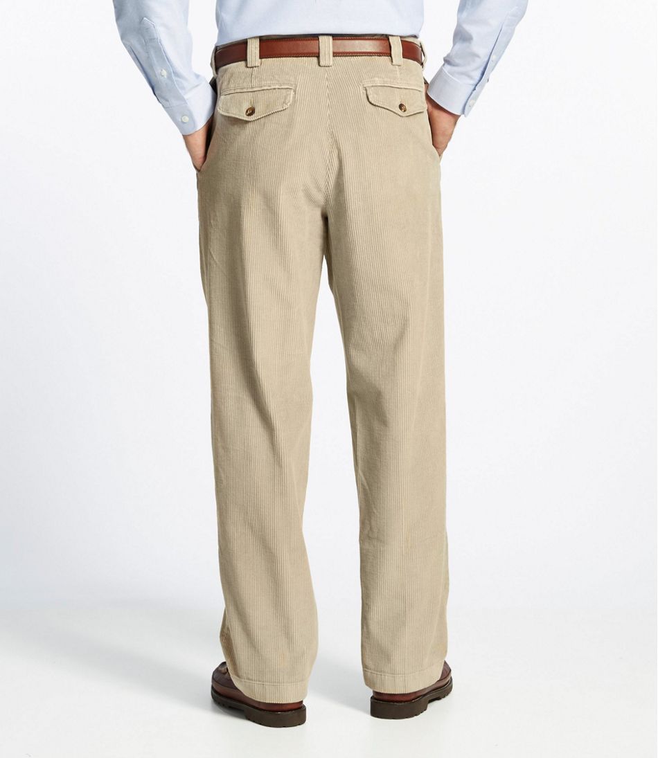 Men's Country Corduroy Trousers, Hidden Comfort Waist Pleated | Pants ...