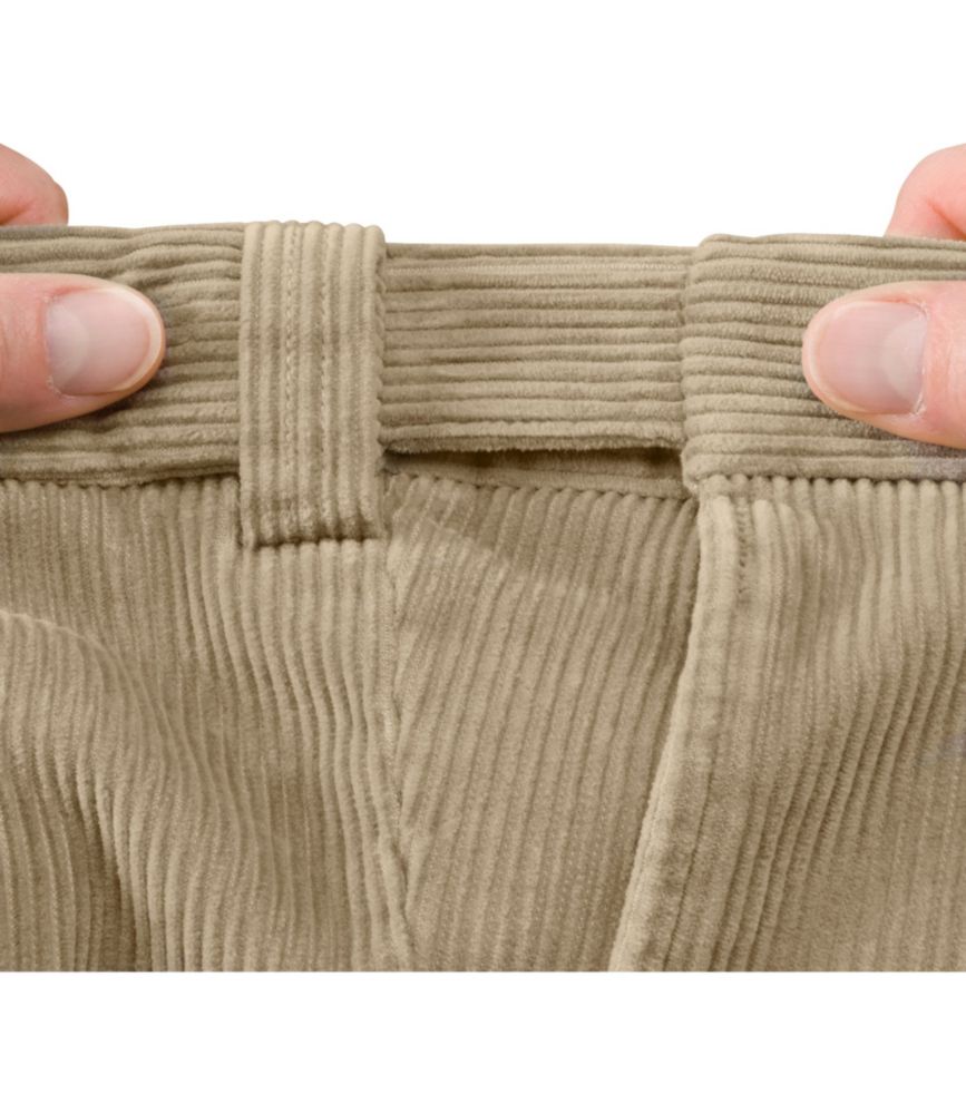 pleated front corduroy mens trousers