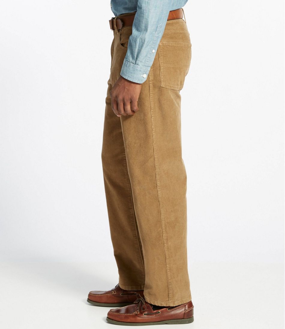 L.L.Bean 1912 Pants, Corduroy Natural Fit