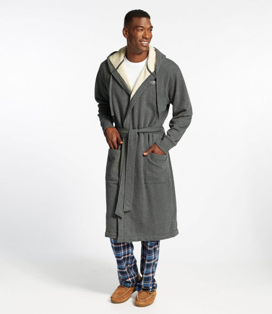 mens sweatshirt robe