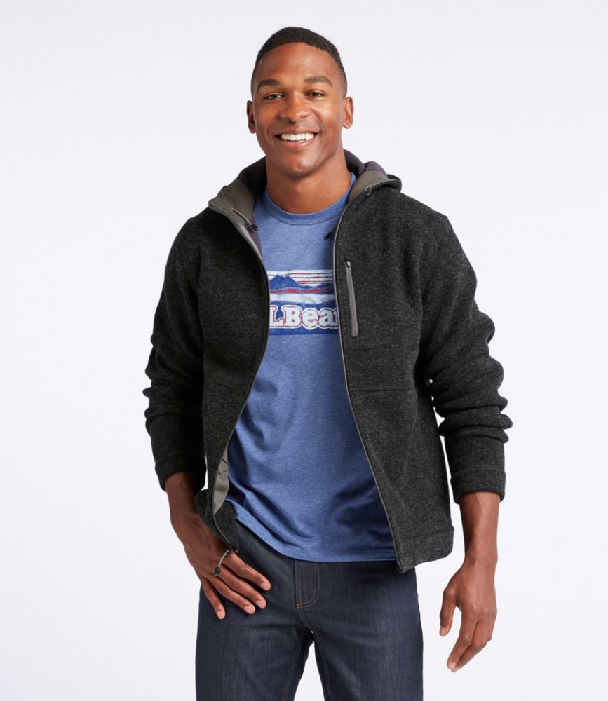 Men's Wool Tek Hooded Jacket Men's at L.L.Bean