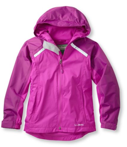 Kids' Trail Model Rain Jacket, Lined | Free Shipping at L.L.Bean