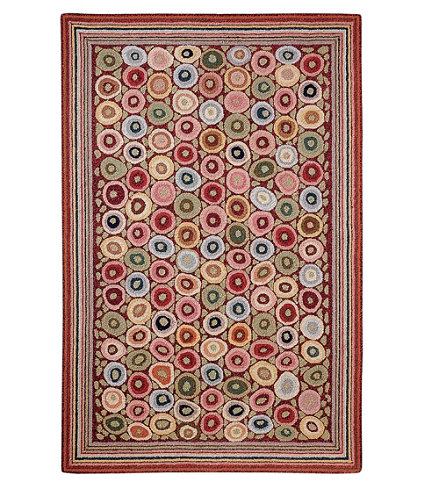 sea glass coins rug sea glass coins rug