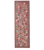 Wool Hooked Runner, Coins